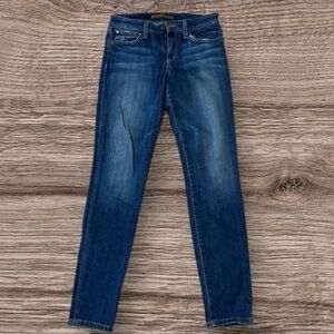 Joe's Woman’s dark‎ wash straight ankle jeans Sz 26W